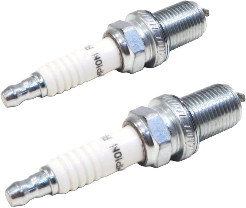 Corinth Quality Power Equipment Two (2) Champion Spark Plugs RC12YC for Most Briggs & Stratton OHV & Selected Kohler CH, CV & SV - Image 1